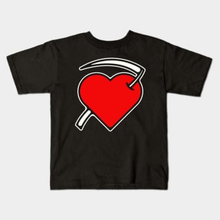 Dead Heart Design Logo Kids T-Shirt